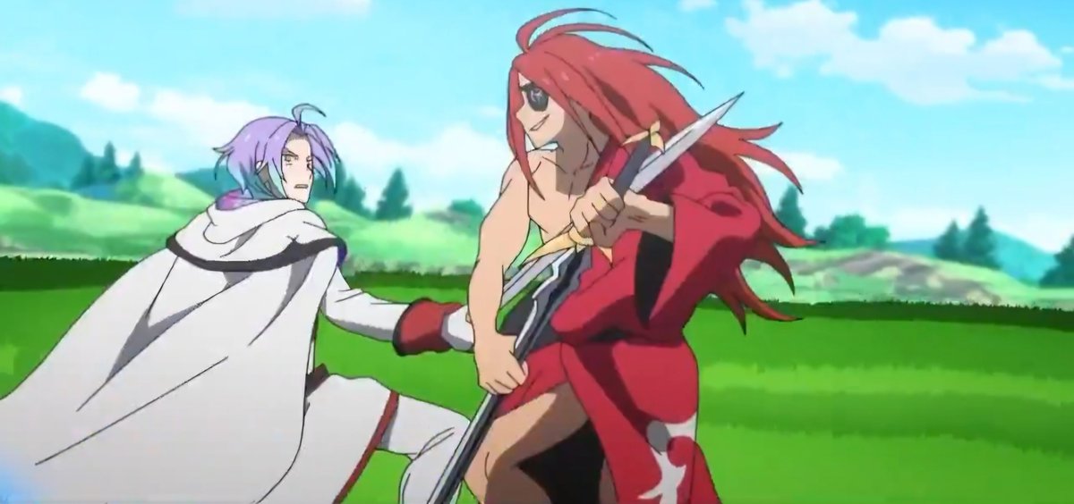 moderne_galerie's tweet photo. Again: as someone who practiced HEMA for 10+ years I have probably never seen real historical sword fighting techniques in an anime, like, e.g., freakin' halfswording! https://t.co/PNfZ7G4kMu