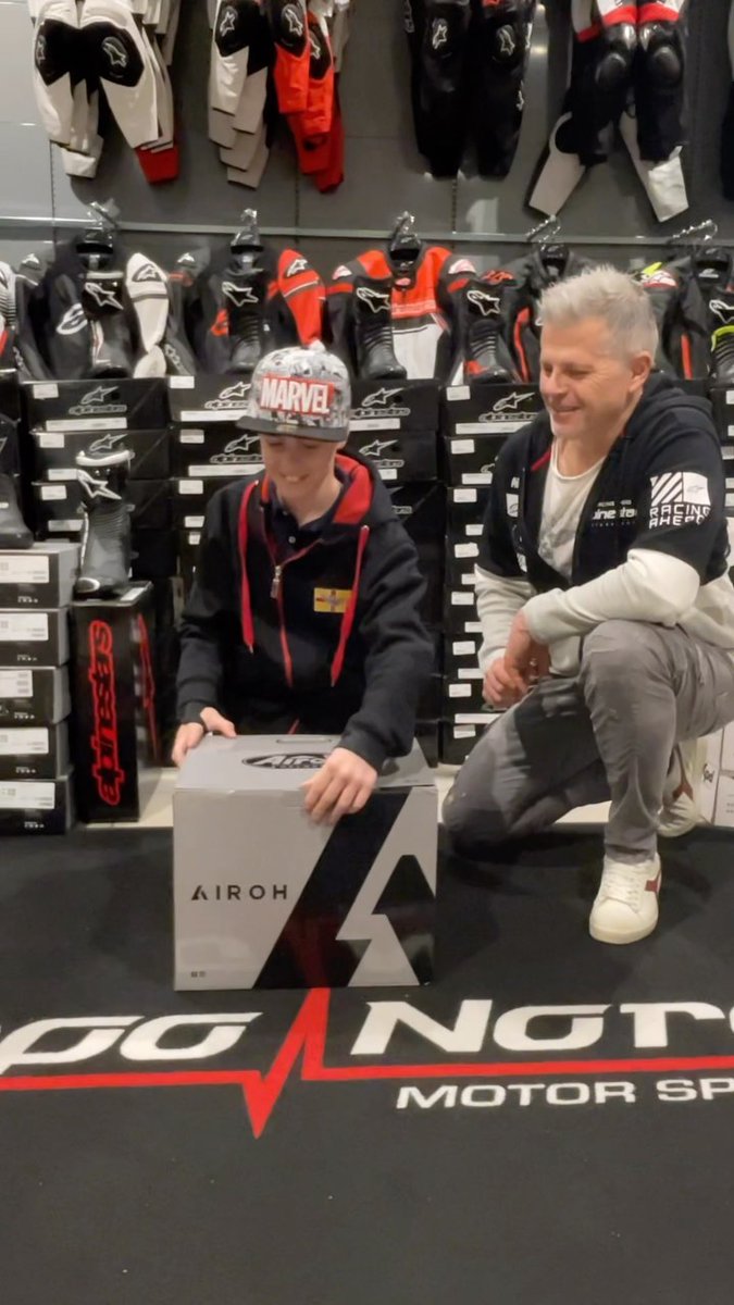 FrancescaEbhu's tweet photo. Thanks to Caponord Faenza and MotoBeat Store for supporting me again this year in the Italian and European Supermoto Championships with an Airoh helmet for maximum safety. Special thanks to Andrea Ravaglia for always giving me the best advice! https://t.co/06iGxc2ZZI