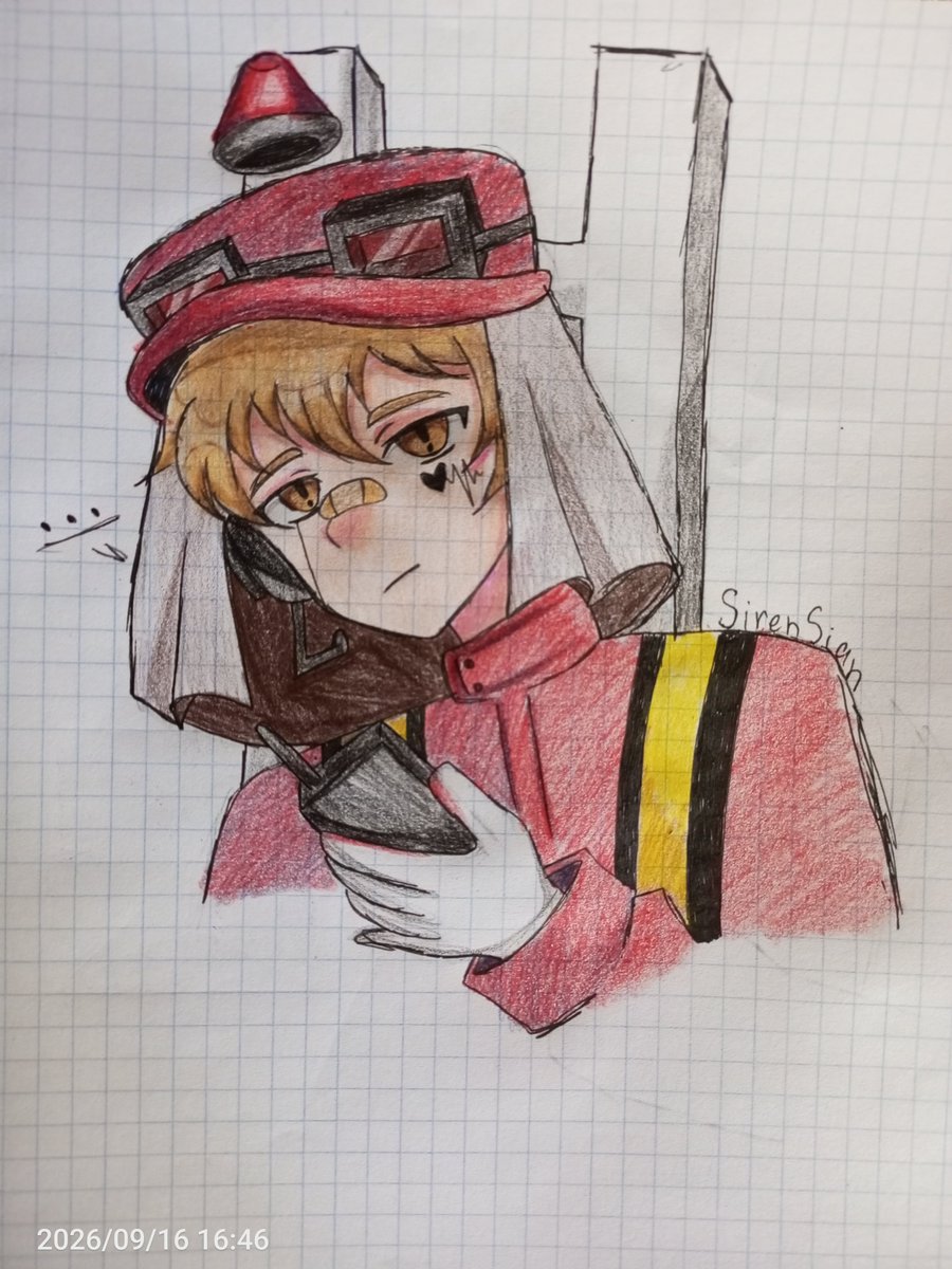 shaitanyanXX's tweet photo. Yesterday I decided to color my college sketch with pencils for the first time:0 #警告音思案 https://t.co/YQz8Fz3rKv