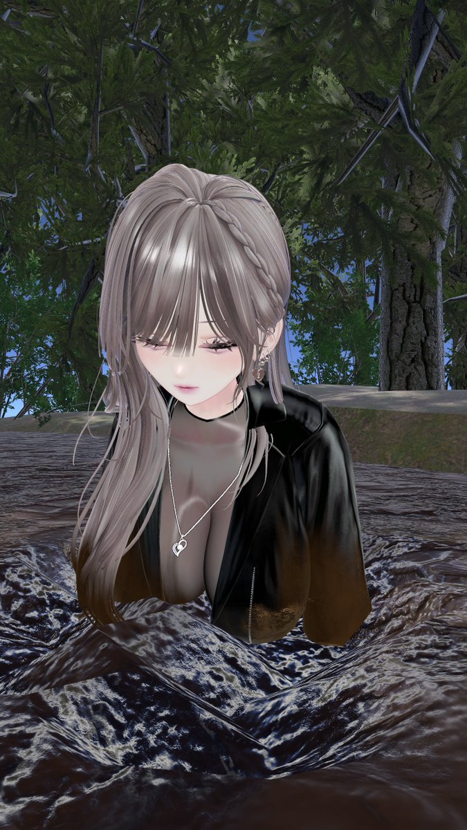 applele_sub's tweet photo. 1/2
昨日の泥んこ沼の続き。沈んでいく...。
#VRChat https://t.co/M0298frW2B