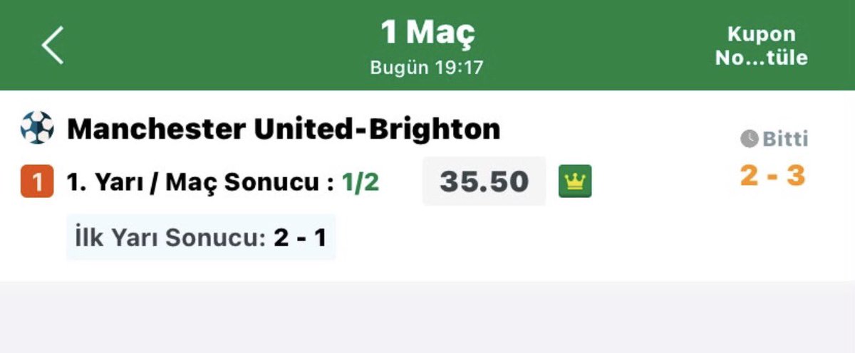 RiskSifir's tweet photo. BU TWİTİ ÇIKTIK VE HEMEN SONRASINDA 2 GÜN ÜST ÜSTE 3 TANE NOKTA ATIŞI YAPTIK ANALİZHANE VE ABONELİKTE 😎

DUİSBURG 2/1 20.25 ✅
JEONBUK 2/1 35.00 ✅
BRİGHTON 1/2 35.50 ✅

BÜYÜK KUPON GELSİN DİYENLER BU GÖNDERİYİ RT VE YORUM YAĞMURUNA TUTARSA BAMBAŞKA BİŞEY YAPACAĞIM ✌🏻 https://t.co/sQWA57xhGF