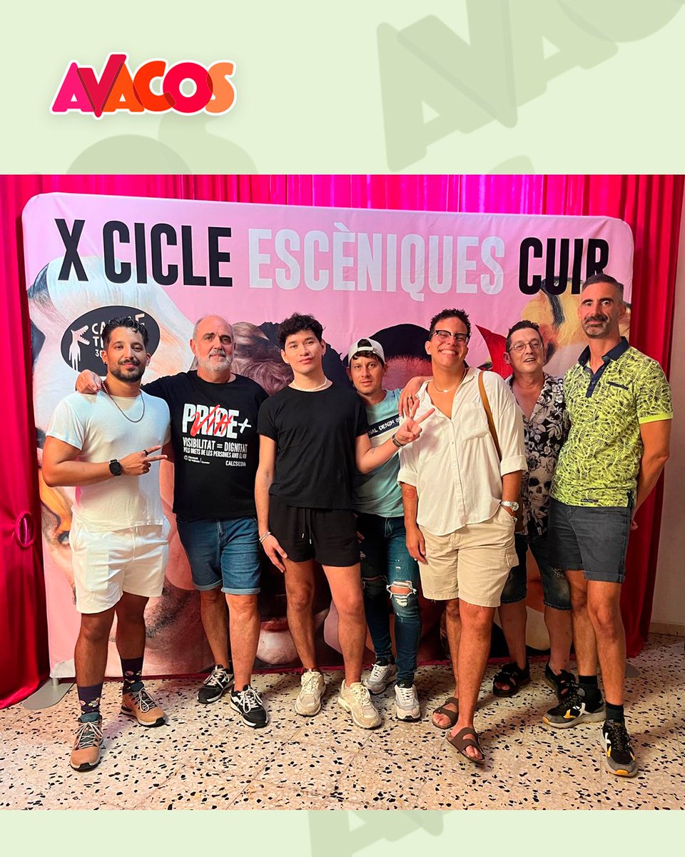 AvacosH's tweet photo. ¡Ayer estuvimos en 'Cicle Escèniques Cuir' con Eduardo Casanova! 🎥🎞️
📲 963 34 20 27
📩 avacos-h@avacos-h.org
📍C/ Gabriel y Galán, 24. Valencia
#avacosh #avacos #sexualidad #supervihvents #salud #sexoseguro #pruebadeVIHda #VIH #valencia #ITS #sida @calcsicova #calcsicova https://t.co/SFduaqq75J