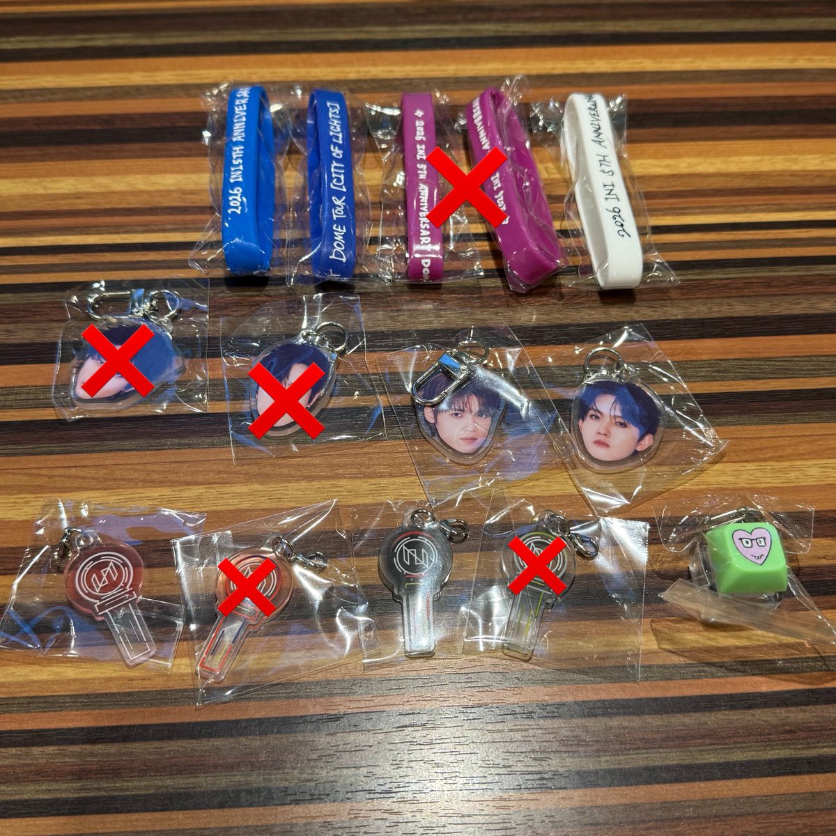 hrm_rw_tw's tweet photo. INI CITY OF LIGHTS カプセルトイ 交換
【譲】 
ラババン 藤牧 池﨑 後藤
顔アクキー　木村 田島
ペンラチャーム 松田 西 
キーキャップ 田島
ステッカー　西

【求】 
同種 髙塚
チャームのみステッカー以外の異種可

郵送希望📮
木村藤牧はまとめてor好条件の方のみ
お気軽にお声掛けください🙇🏻‍♀️ https://t.co/Z0XLe6MVGC