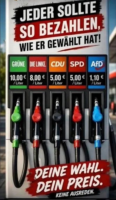maikpi70's tweet photo. Und auf einmal wären alle #AfD Wähler! 😄 https://t.co/u5crvFRbSU