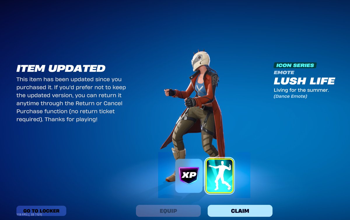BackersGamesF's tweet photo. ARE WE SERIOUS RIGHT NOW???? @FORTNITE 💀

The Lush Life emote will stay without lyrics and we can refund it if we don't want it anymore https://t.co/lukoJaHpqJ