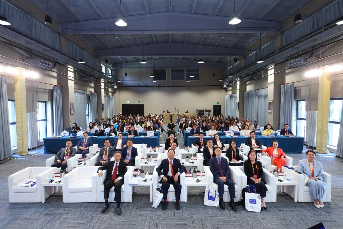 pkuigcu's tweet photo. On September 12, the 2026 Thematic Forum of the #CIFTIS, titled “Building Smart Cities and Space Infrastructure in a Changing World — Release of the 2026 #APEC Smart City Ranking and the 2026 Global Space Infrastructure Assessment,” was held at Shougang Park in Beijing. https://t.co/flbOpRSQE5