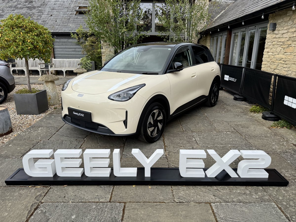 YTimesMotoring's tweet photo. Geely’s new EX2 reviewed for @TheYorksTimes and sister papers.

Click the link to read all about it 👇🏽

https://t.co/nNNMah5osm

@GeelyAutoUK 
#Geely https://t.co/ZtJLK2lyyX