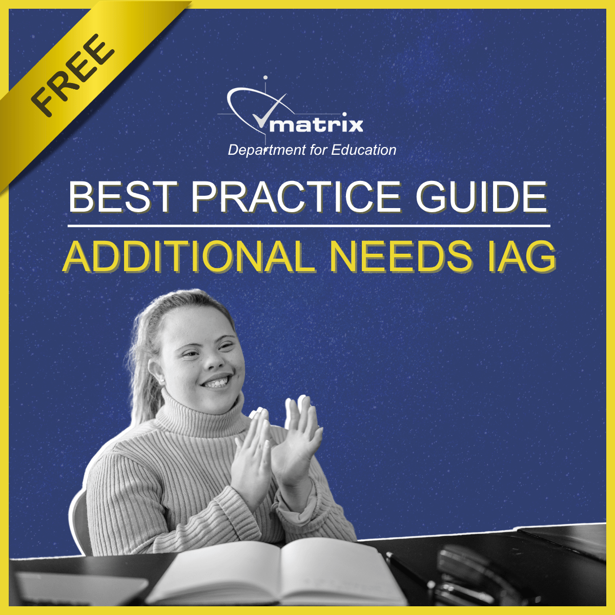 matrix_Standard's tweet photo. Are your learners with additional needs getting the tailored guidance they need to thrive in education, employment or beyond?

This guide will help you strengthen the IAG support you provide and improve outcomes for learners with additional needs: https://t.co/EaLHIpyyx1 https://t.co/qaprHZpKP6