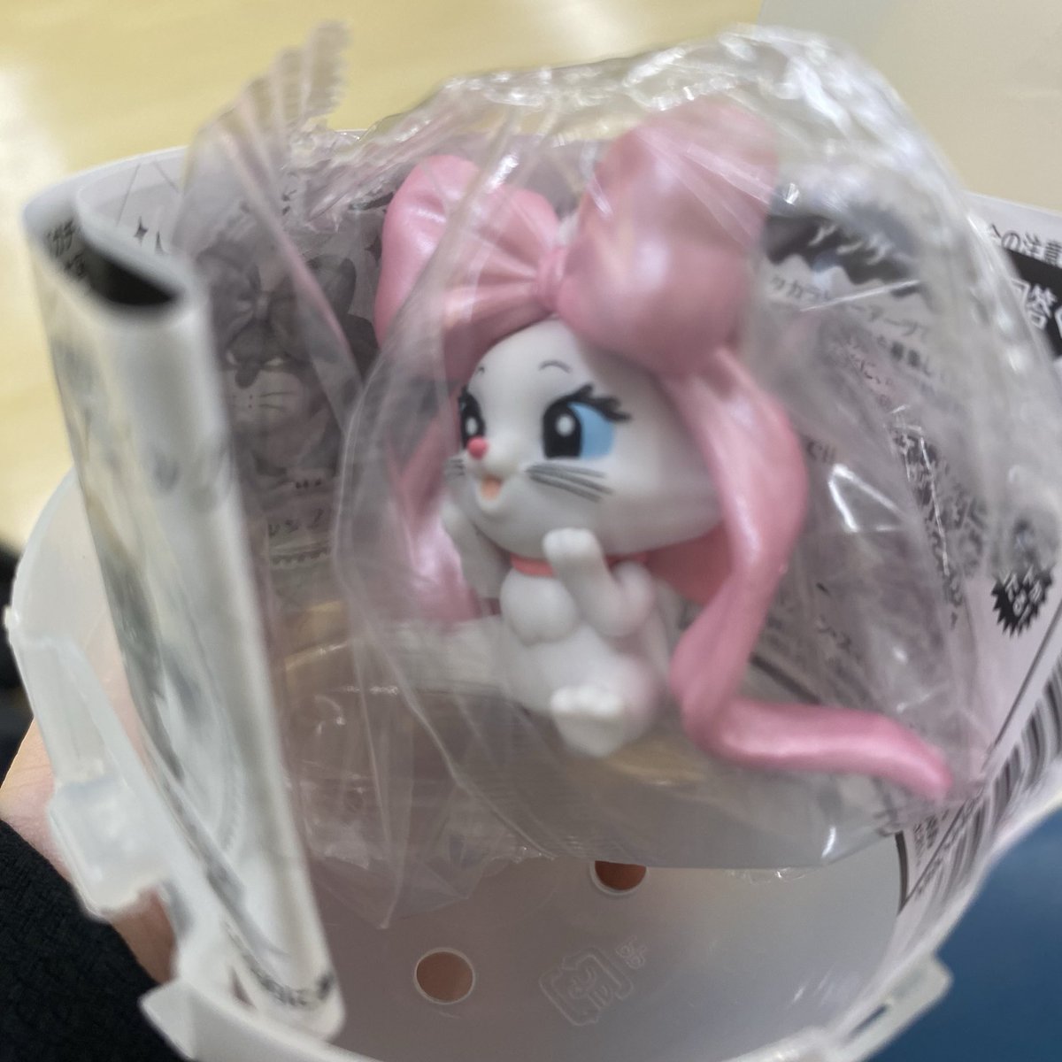 _m1014n_'s tweet photo. 交換希望
バレエリボンフィギュア

【譲】マリーちゃん

【求】スティッチ

大阪手渡し、郵送可能です！
マリーちゃんが被り、スティッチが欲しいのでよろしくお願いします🙇🏻‍♀️ https://t.co/L9Z2Jt5c1n