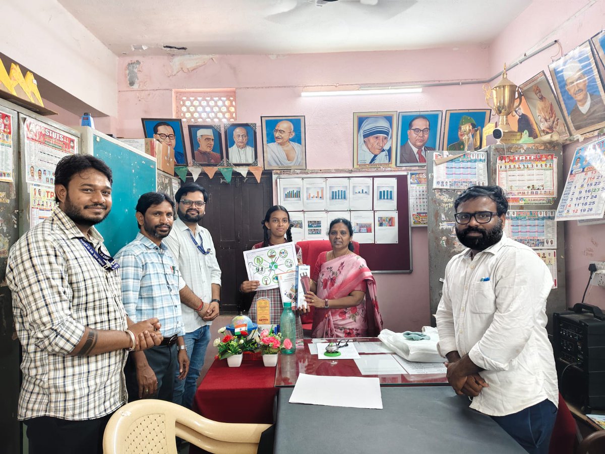 igmrihapur's tweet photo. IGMRI Field Station, Ludhiana, took the Swachhata Pledge, followed by a cleanliness drive on the campus.

At IGMRI Field Station, Hyderabad, an Art Competition was organized at a nearby Government School, with prizes distributed to the selected students.

#SwachhataHiSeva #IGMRI https://t.co/LP9vz28LwT