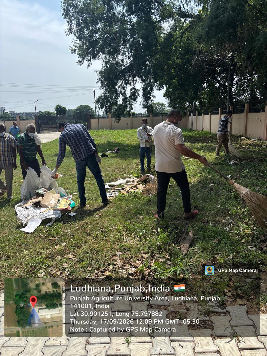 igmrihapur's tweet photo. IGMRI Field Station, Ludhiana, took the Swachhata Pledge, followed by a cleanliness drive on the campus.

At IGMRI Field Station, Hyderabad, an Art Competition was organized at a nearby Government School, with prizes distributed to the selected students.

#SwachhataHiSeva #IGMRI https://t.co/LP9vz28LwT