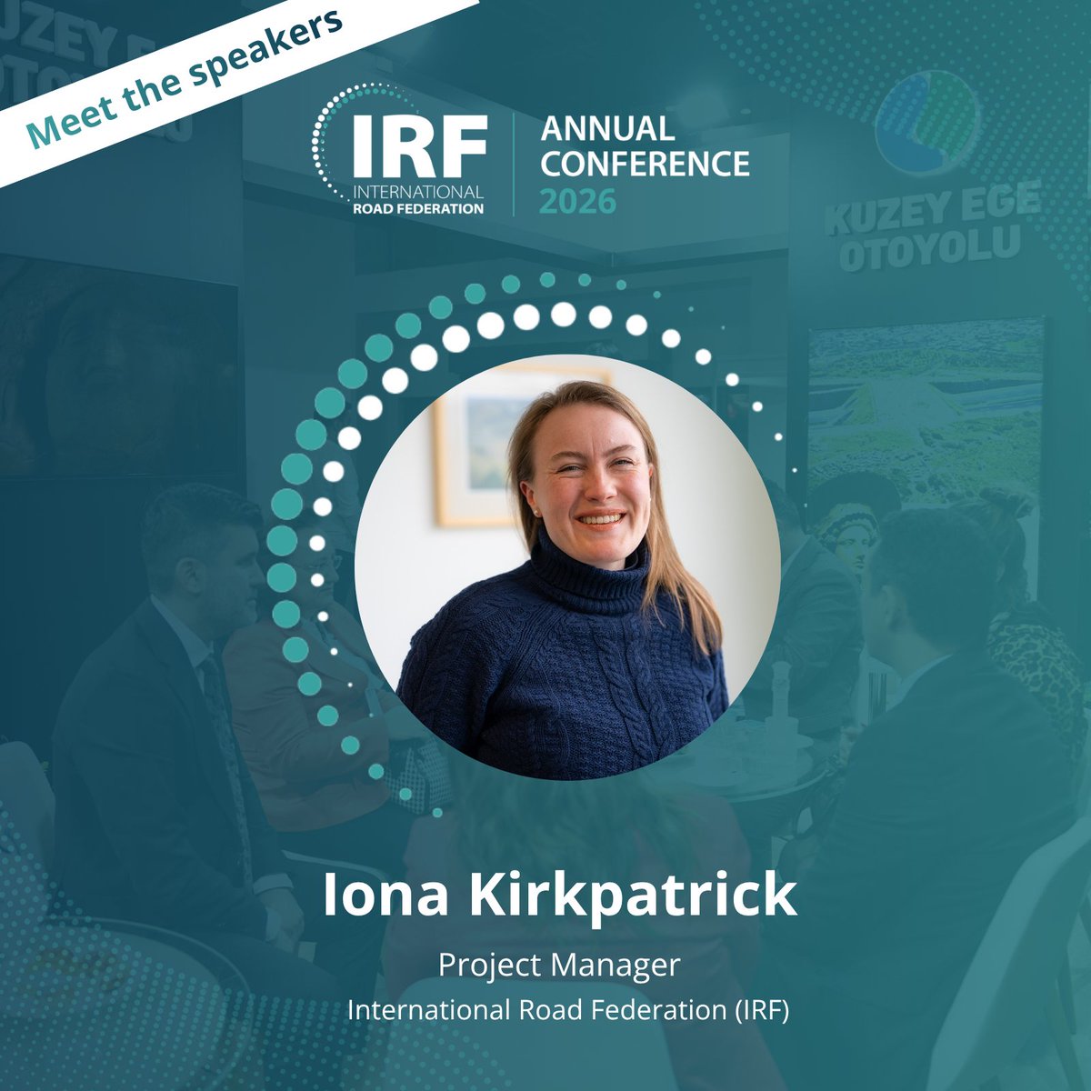 IRFofficial_org's tweet photo. Join us from 16 - 18 November at the IRF 2026 Annual Conference and join conversations about the most pressing issues in transport and mobility: https://t.co/l8TLY1JTUk
#DesigningRoadsForEveryone #InclusiveMobility #RoadInfrastructure #Transport #RoadSafety #IRF2026 #IRF2026AnnualConference #IRF #InternationalRoadFederation