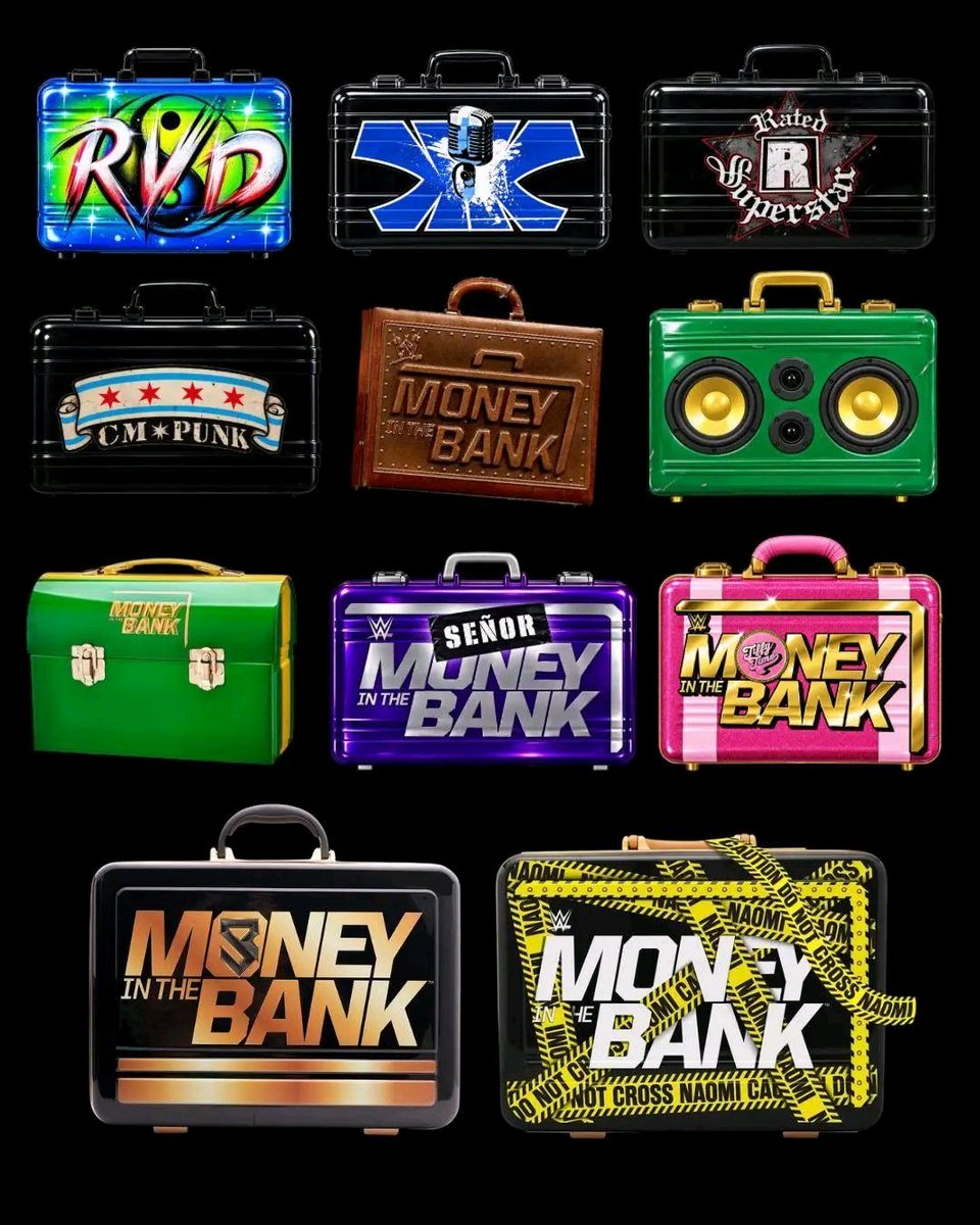 PanaiSunad97219's tweet photo. Who had the best custom MITB briefcase?
#mitb2026 https://t.co/1zUVb2j3uf