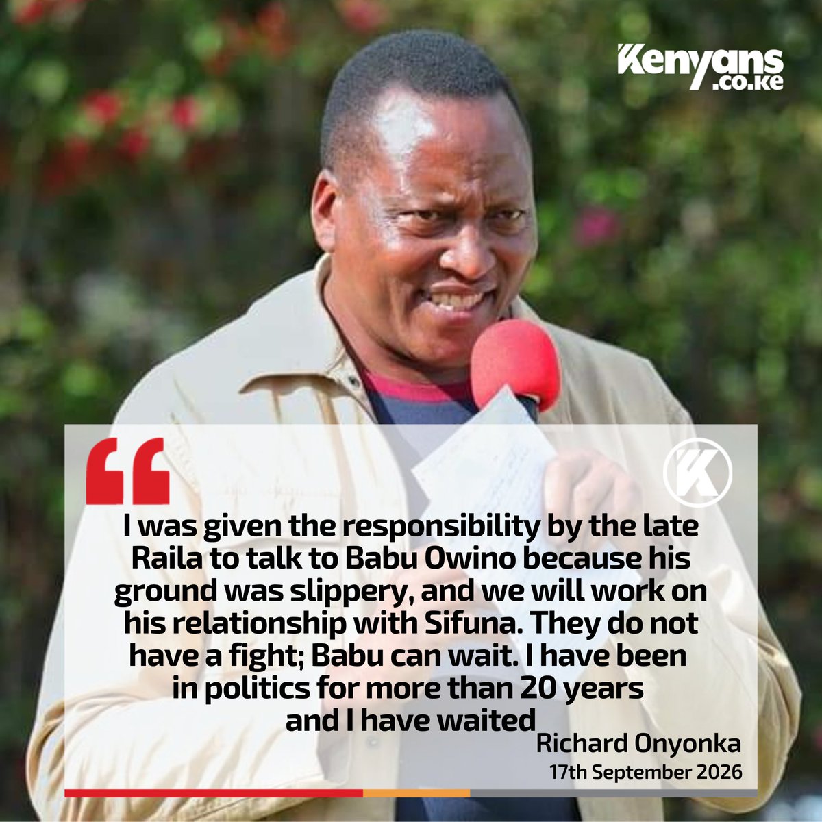 Kenyans tweet picture