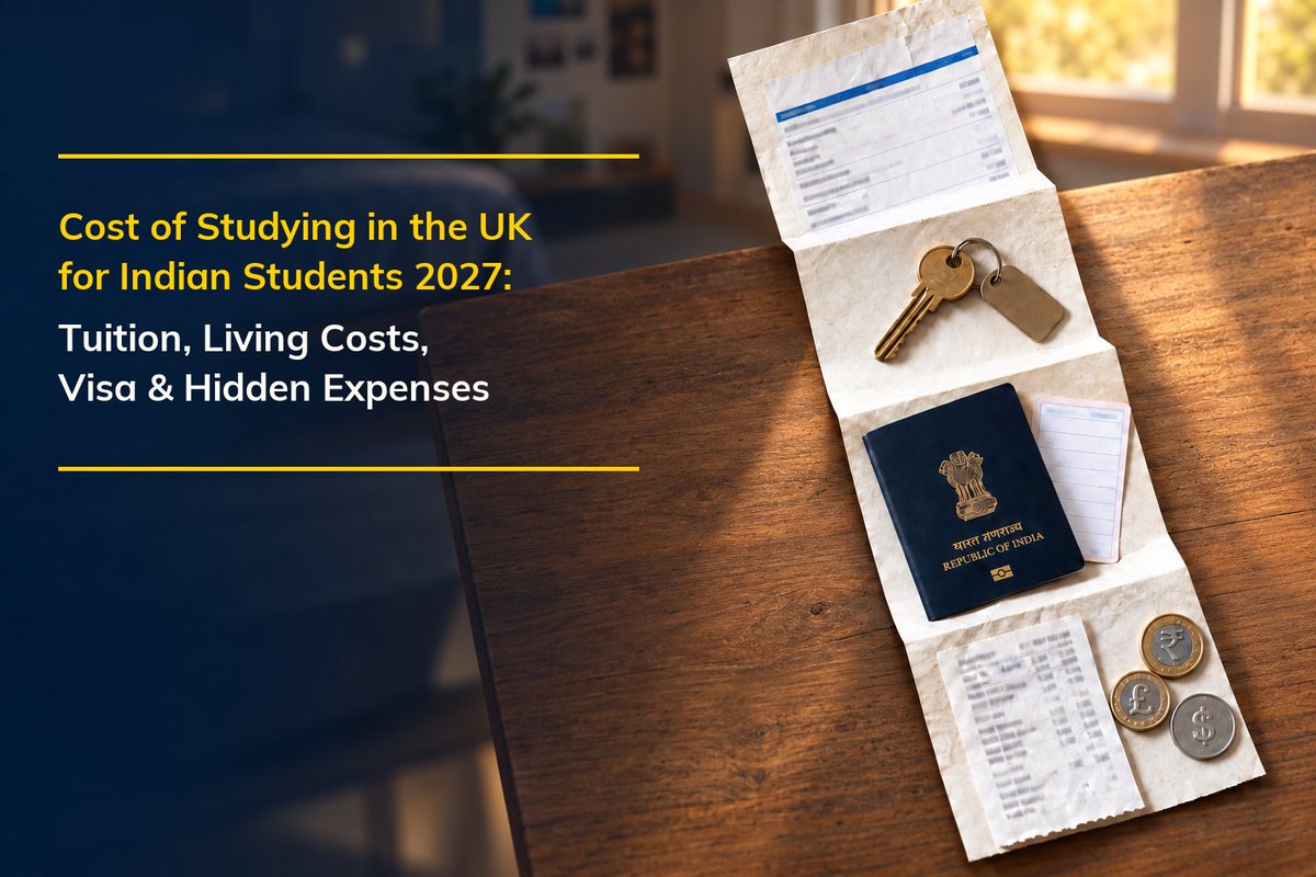 Collegify's tweet photo. A UK offer doesn’t show the real cost.

The pressure starts after it: rent, visa funds, deposits, currency shifts and year-wise planning.

Before “affordable” becomes “we didn’t account for it”, read this:
 https://t.co/VPeb1TcOyR
#UK #UKAdmissions @UKADMISSION11 @StudyingAbroad https://t.co/1xdonDWgWB