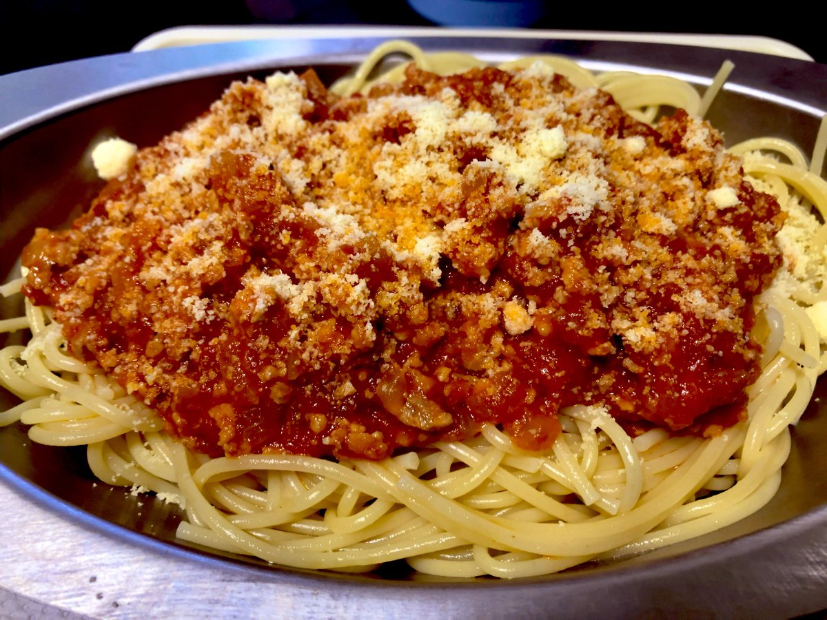 hakoneko_games's tweet photo. ミートソースパスタ！！🍝😋 https://t.co/SZqXUbpk0J