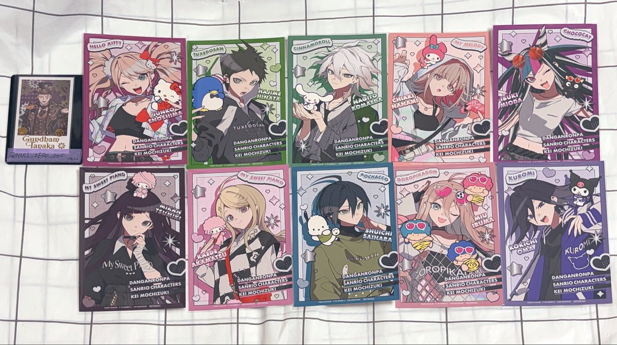 NULL_ZERO_000's tweet photo. 〖交換〗ダンガンロンパ ダンロン ロフト サンリオ 望月けい 会場特典 イラストカード 缶バッジ インスタントフォト風カード
ついコレ　アクリルキーホルダー

〖譲〗 画像のもの

〖求〗 田中(*リプ欄詳細)

郵送or大阪手渡し
検索からでもお気軽にお声掛けください🙇‍ https://t.co/9qjUy8U3qs