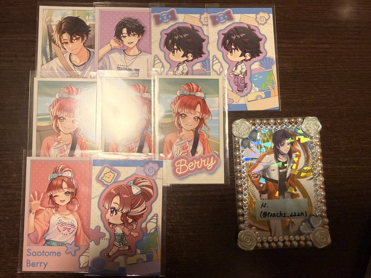 ranchan_2j3j's tweet photo. 【交換/譲渡】にじさんじ Speciale 2nd Anniversary ランダム チェキ風 カード

《譲》画像
《求》🩵の方or定価+送料

︎✧初回様リトリン必読
︎✧郵送交換
︎✧譲渡🚹は🚺含む方のみ
︎✧譲渡はライバーごとまとめて
︎✧交換の場合🚺は比率��い可 https://t.co/mAfvNaHRAg