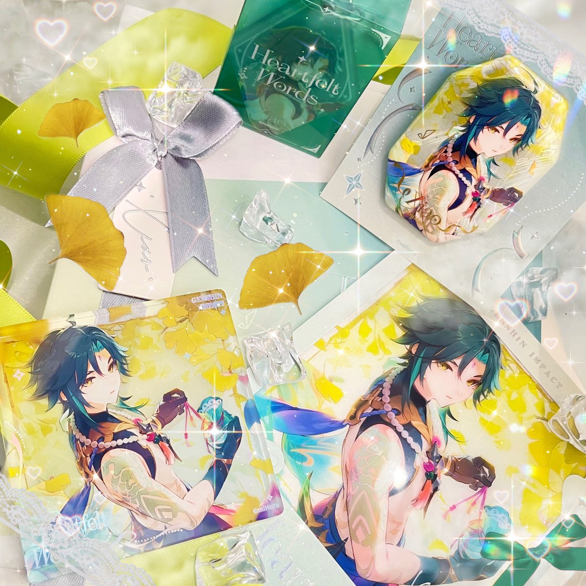 fantasyvillage's tweet photo. 東京駅一番街 東京キャラクターストリート「F階段下ワゴン」 にて開催中のfantasy village POP UP STOREより
#原神 #魈、#オロルン、#シトラリ のグッズをご紹介.ᐟ.ᐟ
.˳˳.⋅ॱ❤︎ ᩙ.˳˳.⋅ॱ❤︎ ᩙ.˳˳.⋅ॱ❤︎ ᩙ.˳˳.⋅ॱ❤︎ ᩙ.˳˳.⋅
          濃々心語シリーズ
    ギフトボックス　第二弾
　　　　  𝟒,𝟐𝟓𝟎𝐲𝐞𝐧
.˳˳.⋅ॱ❤︎ ᩙ.˳˳.⋅ॱ❤︎ ᩙ.˳˳.⋅ॱ❤︎ ᩙ.˳˳.⋅ॱ❤︎ ᩙ.˳˳.⋅
バレンタインやホワイトデーに公開されたキャラクターイラストが、ギフトボックスにぎゅっと詰まって登場.ᐟ.ᐟ🎁💝
ギフトボックスのパッケージもとってもおしゃれ✨

中には缶バッジ、カード、アクリルキーホルダー、アクリルブロックが封入されています.ᐟ.ᐟ
缶バッジは8角形になっているので、キャラクターのイラストもしっかり楽しめるデザインです👀💖
他にもガイア、申鶴、リネットのお取扱いがございます.ᐟ.ᐟ

現在、東京駅店のみでのお取り扱いとなっておりますので、気になっている方はぜひチェックしてみてください.ᐟ.ᐟ✨
皆様のご来店をお待ちしております💕

東京駅一番街 東京キャラクターストリート「F階段下ワゴン」 にて開催中のfantasy village POP UP STOREより
#原神 #魈、#オロルン、#シトラリ のグッズをご紹介.ᐟ.ᐟ
.˳˳.⋅ॱ❤︎ ᩙ.˳˳.⋅ॱ❤︎ ᩙ.˳˳.⋅ॱ❤︎ ᩙ.˳˳.⋅ॱ❤︎ ᩙ.˳˳.⋅
          濃々心語シリーズ
    ギフトボックス　第二弾
　　　　  𝟒,𝟐𝟓𝟎𝐲𝐞𝐧
.˳˳.⋅ॱ❤︎ ᩙ.˳˳.⋅ॱ❤︎ ᩙ.˳˳.⋅ॱ❤︎ ᩙ.˳˳.⋅ॱ❤︎ ᩙ.˳˳.⋅
バレンタインやホワイトデーに公開されたキャラクターイラストが、ギフトボックスにぎゅっと詰まって登場.ᐟ.ᐟ🎁💝
ギフトボックスのパッケージもとってもおしゃれ✨

中には缶バッジ、カード、アクリルキーホルダー、アクリルブロックが封入されています.ᐟ.ᐟ
缶バッジは8角形になっているので、キャラクターのイラストもしっかり楽しめるデザインです👀💖
他にもガイア、申鶴、リネットのお取扱いがございます.ᐟ.ᐟ

現在、東京駅店のみでのお取り扱いとなっておりますので、気になっている方はぜひチェックしてみてください.ᐟ.ᐟ✨
皆様のご来店をお待ちしております💕