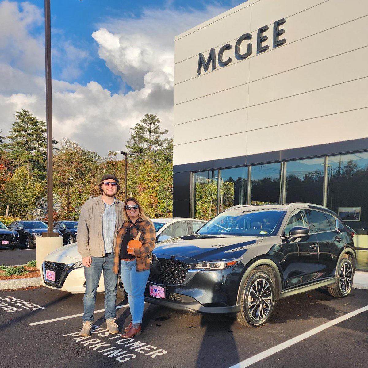 JohnettaSklk's tweet photo. Big thanks to John for choosing McGee Mazda! Congrats on your certified pre-owned 2022 Mazda CX-5, with help from Mindy. Enjoy the ride, John! https://t.co/wDegh2L7wo