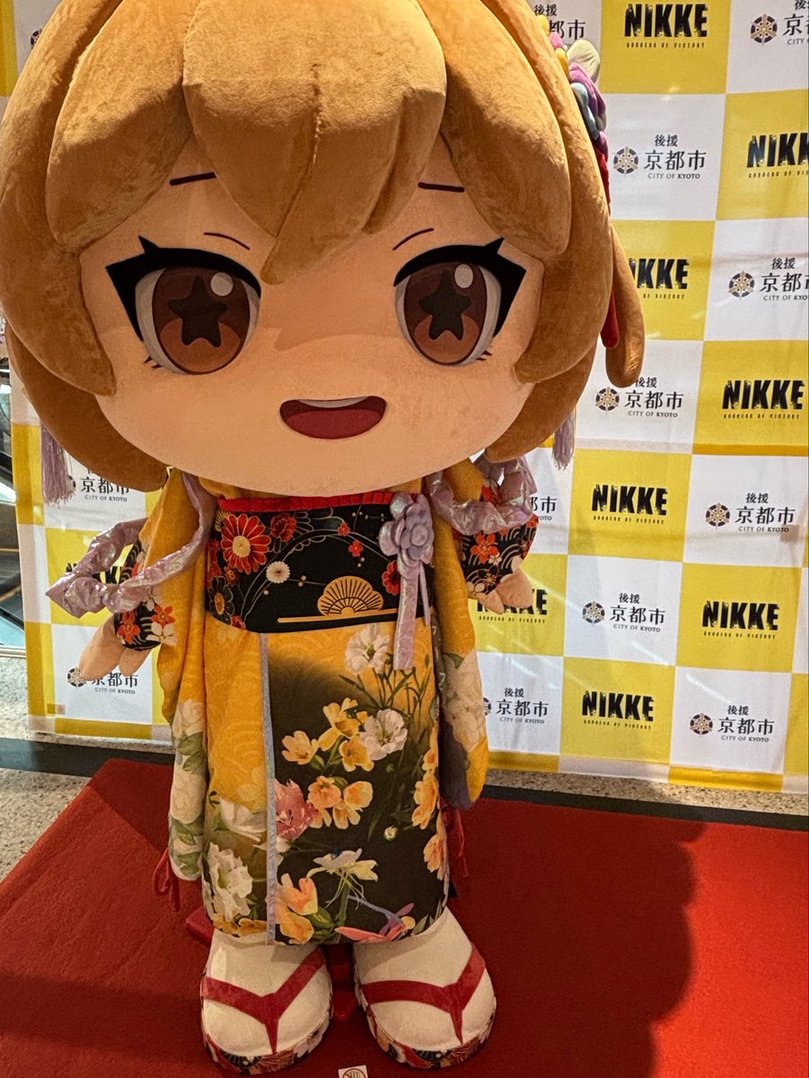 ritu5289's tweet photo. アニスかわいすぎるーー🫣🫣
スタンプラリーまだできてないけど休みの日絶対全部まわる!!
#NIKKEin京都 
#NIKKE好きさんと繋がりたい https://t.co/qnKllevtwT