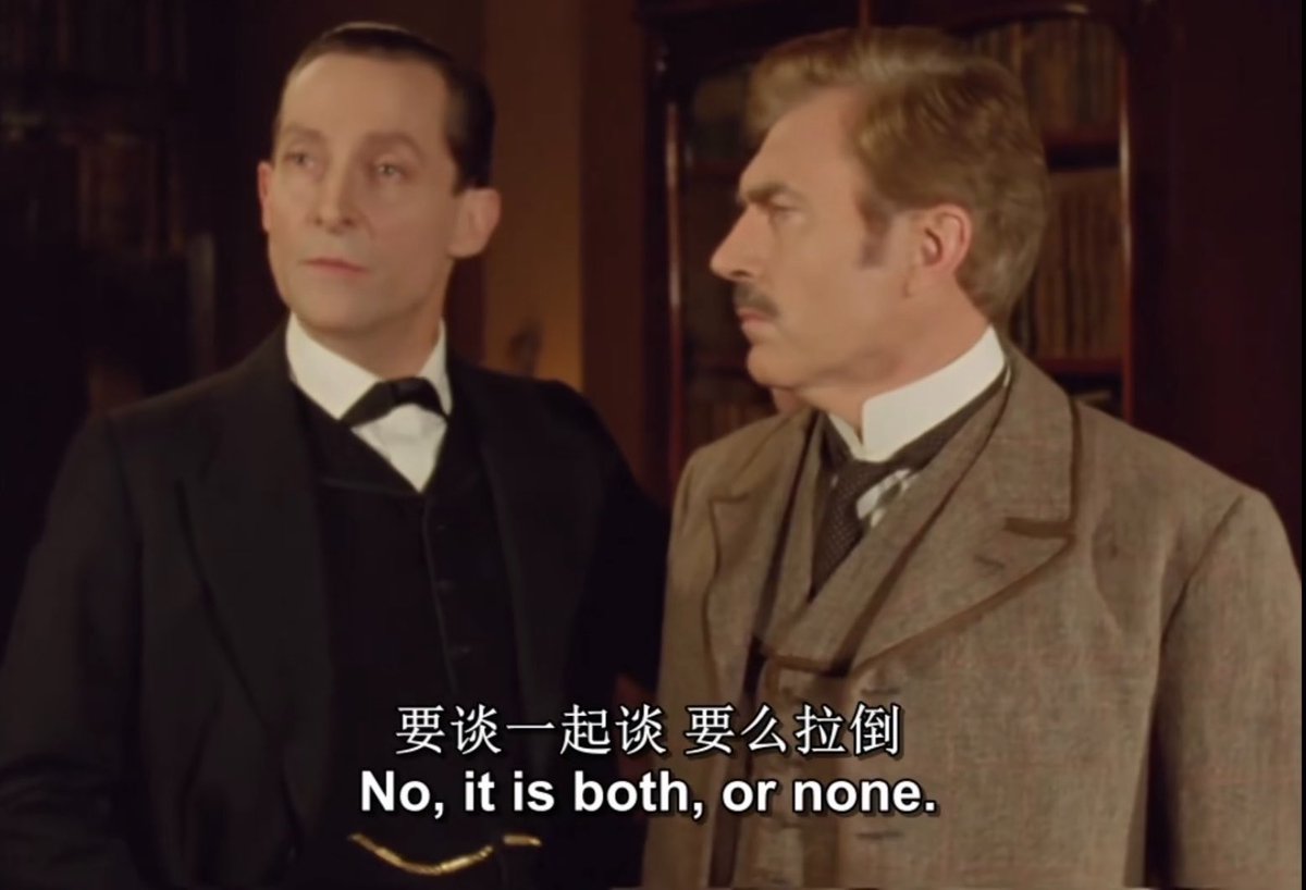 Pennyc137's tweet photo. The Granada 1984 Sherlock Holmes is absolutely the most classic. It’s like he stepped straight out of the original novels! https://t.co/mAxepZe24n