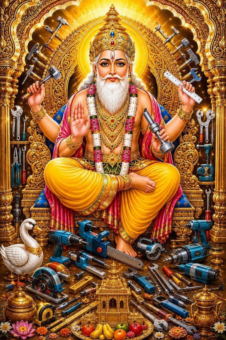 PavanSharm30616's tweet photo. सृष्टि के रचयिता भगवान विश्वकर्मा पूजा की हार्दिक शुभकामनाएं भगवान विश्वकर्मा सभी की मनोकामना पूर्ण करें https://t.co/W9IBlEXa7C