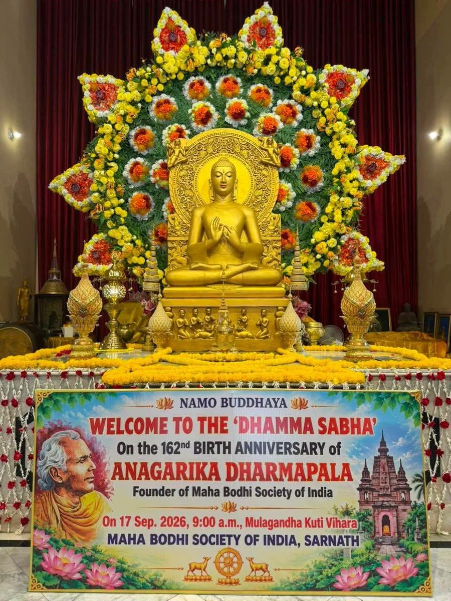 VidrohiDinesh's tweet photo. पूज्य अनागारिक धर्मपाल जयंती पर उन्हें कोटि कोटि नमन https://t.co/ubWSAcsKtN