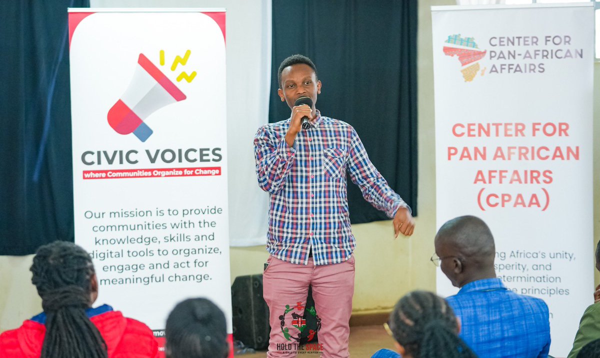 civic_voices's tweet photo. Celebrating  #IDD2026 marked the official launch of the  "Hole The Space" campaign at the AIC Training  Center in Kibera!

We gathered to not only celebrate but to take stock of our democratic progress  as a country. Taking it to the people at the grassroot.  #HoldTheSpace https://t.co/hHG5qisfuk