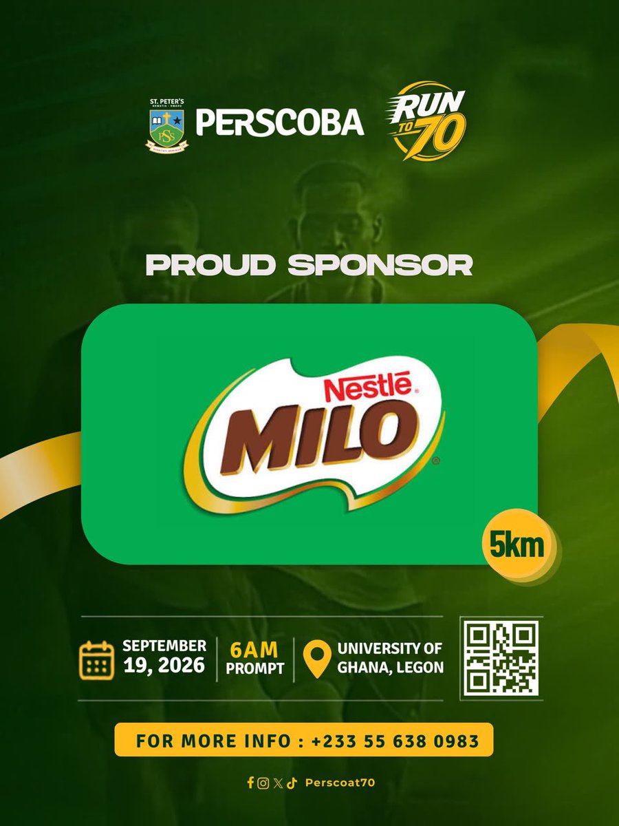 Perscoat70's tweet photo. Run To 70 is getting bigger, stronger, and more exciting. 

We are thrilled to welcome Nestle Milo as an official sponsor. 

Join us at the starting line, FULLY ACTIVE

#RunTo70
#70ishere
#iamperscoba https://t.co/eJvL5Y0HlE