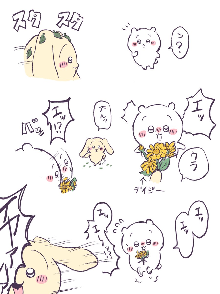mario0606060's tweet photo. 🐰🐭

花言葉っていいよね🥹🌼 https://t.co/pbAeSyC44e