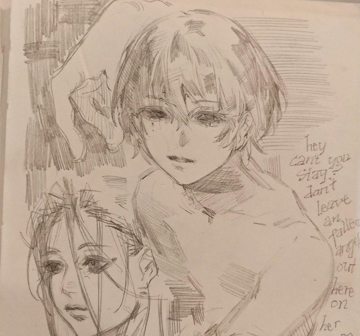 rokuoaisu's tweet photo. sketch apr-aug https://t.co/e4IKyseng0
