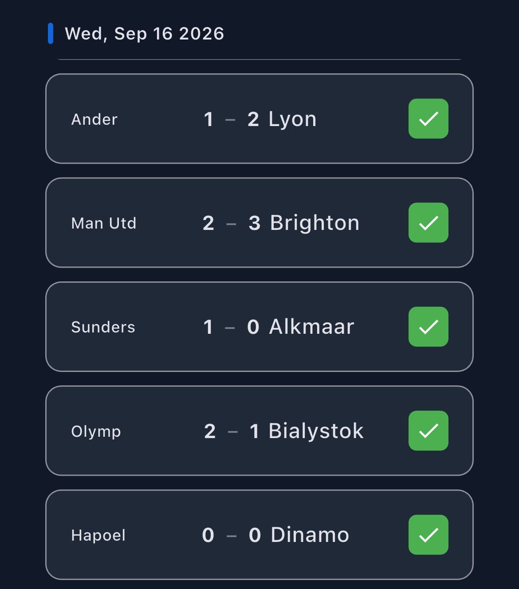 MWO_Prediction's tweet photo. Swipe to see our yesterday’s scorecard 🔥🔥🔥
We predicted 19 games💥💥💥
✅14 won
❌5 loss
📲Download the MWO app for your smarter predictions.⚽️💙
#fyp #mwo #footballgame #predictions https://t.co/HDAkH3nCSt