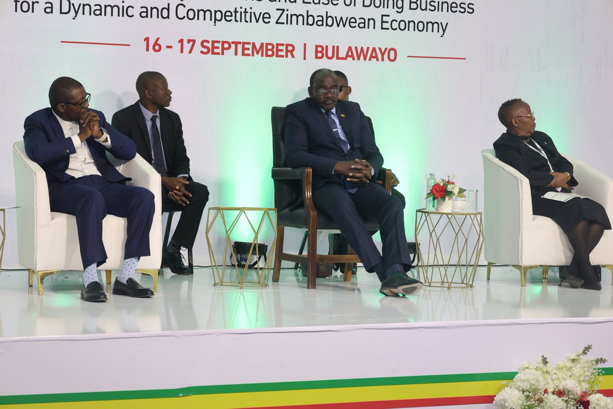Min_of_IC's tweet photo. MINISTER NDHLOVU CALLS FOR SMARTER REGULATION TO DRIVE ZIMBABWE’S COMPETITIVENESS 

Speaking at the 2026 Competitiveness Summit at ZITF in Bulawayo, Minister of Industry and Commerce, Hon. N. M. Ndhlovu, emphasised the need for practical regulatory reforms that make it easier to invest, produce, trade, innovate and create employment in Zimbabwe.

Key takeaways:

✅️ Zimbabwe’s competitiveness agenda is anchored on Vision 2030 and NDS2, and operationalised through ZNIDP2 2026–2030, Local Content Strategy 2026–2035, Consumer Protection Policy 2026–2030 and National Quality Policy 2026–2030.

✅️ Government is institutionalising Regulatory Impact Assessment (RIA) to strengthen evidence-based policymaking, reduce unnecessary regulatory burdens and improve the business environment.

✅️ Zimbabwe must advance proportionate, predictable, transparent and digitally enabled regulation, responsive to the realities of businesses, particularly MSMEs.

✅️ Competitiveness must be inclusive and sustainable, with attention to environmental responsibility, climate resilience, energy efficiency and responsible resource utilisation.

✅️ The Summit must focus on implementation and measurable outcomes, identifying regulatory constraints and establishing clear actions for reform.

“The success of this Summit should ultimately be measured not by the quality of our discussions alone, but by the reforms that follow.”