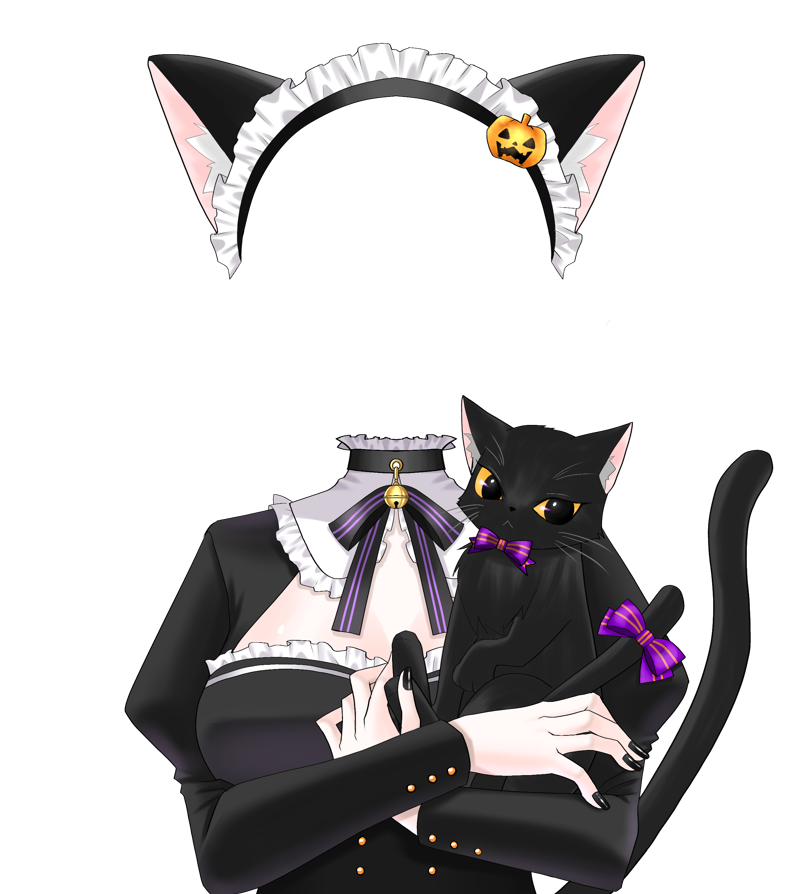 AZCoWORKs_info's tweet photo. #おはようVTuber素材 #VTuber素材
ハロウィン素材第4弾🎃
黒猫を抱っこする黒猫メイド服衣装素材🐈‍⬛🐾

🔷使用条件なし‼️
🔷商用･編集加工🆗⭕️

いつもご使用報告励みになっています❣️

ミニキャラ・サムネ・VTuber立ち絵等依頼受付中です‼️

高画質DL《無料》はツリー⬇️ https://t.co/pGFbcuTazW