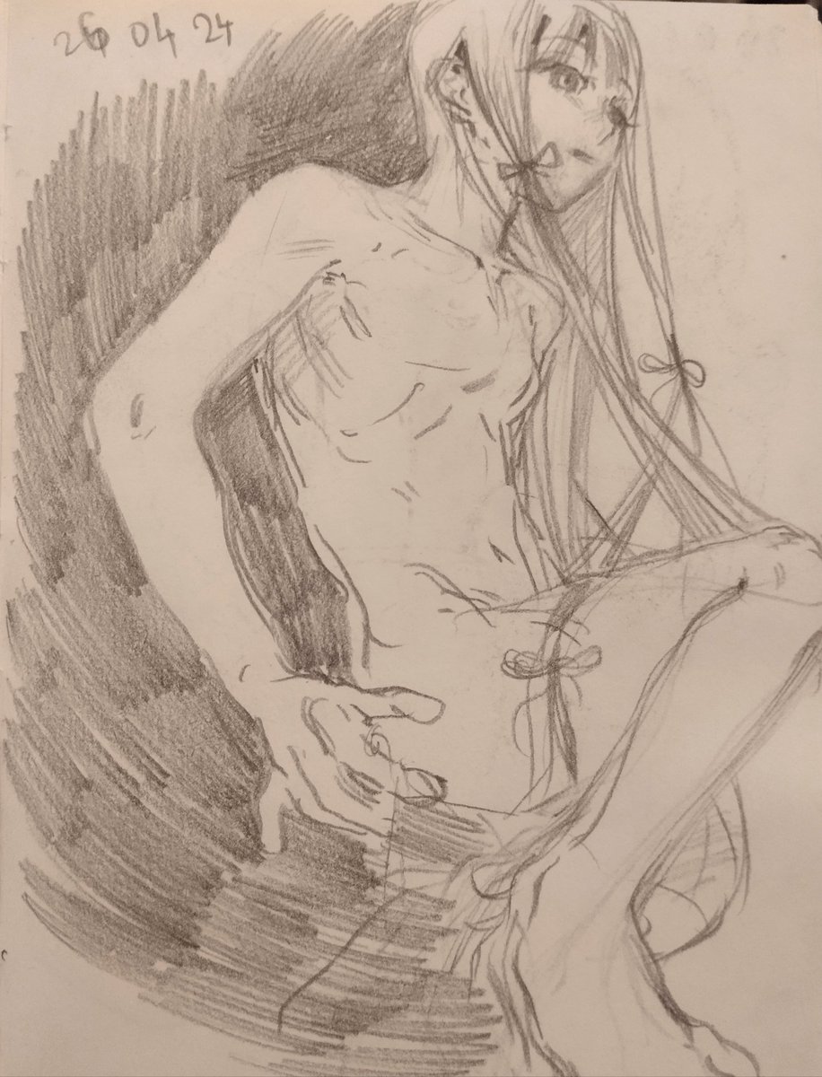 rokuoaisu's tweet photo. sketch apr-aug https://t.co/e4IKyseng0