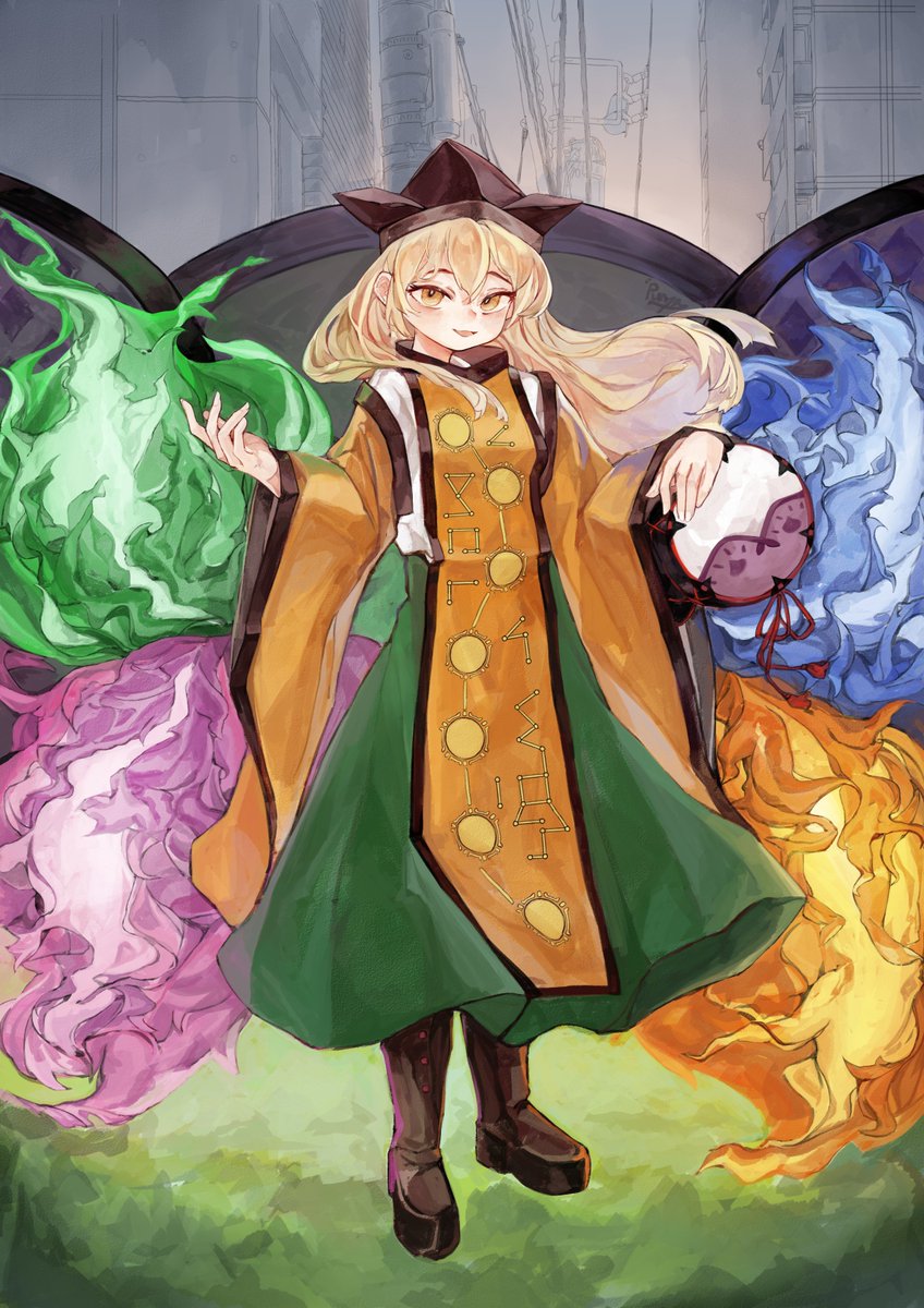 Punya__j's tweet photo. #東方Project) 마타라 오키나 그렸습니다! https://t.co/fIObrQiUuG