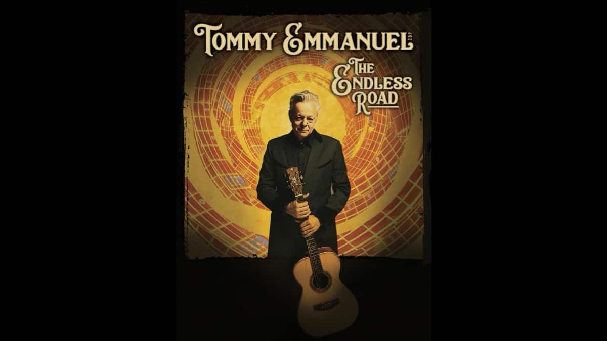 RecCollMag's tweet photo. On 1 Oct., Jeremy Dylan's #TommyEmmanuel The Endless Road documentary, with #JoeSatriani #JasonIsbell #SteveVai #BarryGibb #OliviaNewtonJohn, premieres with Q&amp;A at Country Music Hall Of Fame &amp; Museum Ford Theater, Nashville. https://t.co/BmJqrOMzKB