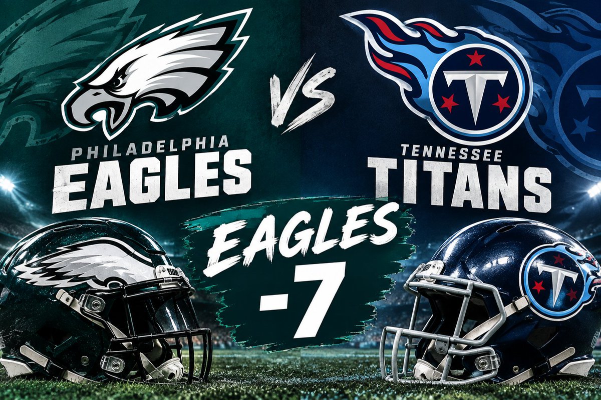 GameCastJunkies's tweet photo. 🚨IAN'S OFFICIAL WEEK 2 PLAY #1🚨

The Eagles in all honesty should come into this game with one thing in mind, and that's win by a very convincing number of points. The Titans look like the worst team in the NFL and should be child's play for a team trying to make a Superbowl. https://t.co/OfLcxlAAFD