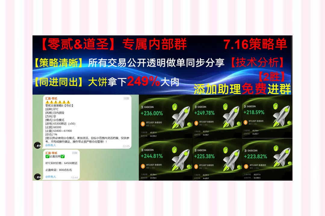 MargTeschlktx4's tweet photo. What may be done at any time will be done at no time.
想获取更多盘面信息？分享行情观点。财富密码💁炒币🙃舒琴🎋熊市
投资心态♈去中心化衍生品🥙测试网络🈯孙割
ETH 加密货币 OKX  免费合约跟单社区👉 @fzy988 👈 https://t.co/IuKlbTN4jz