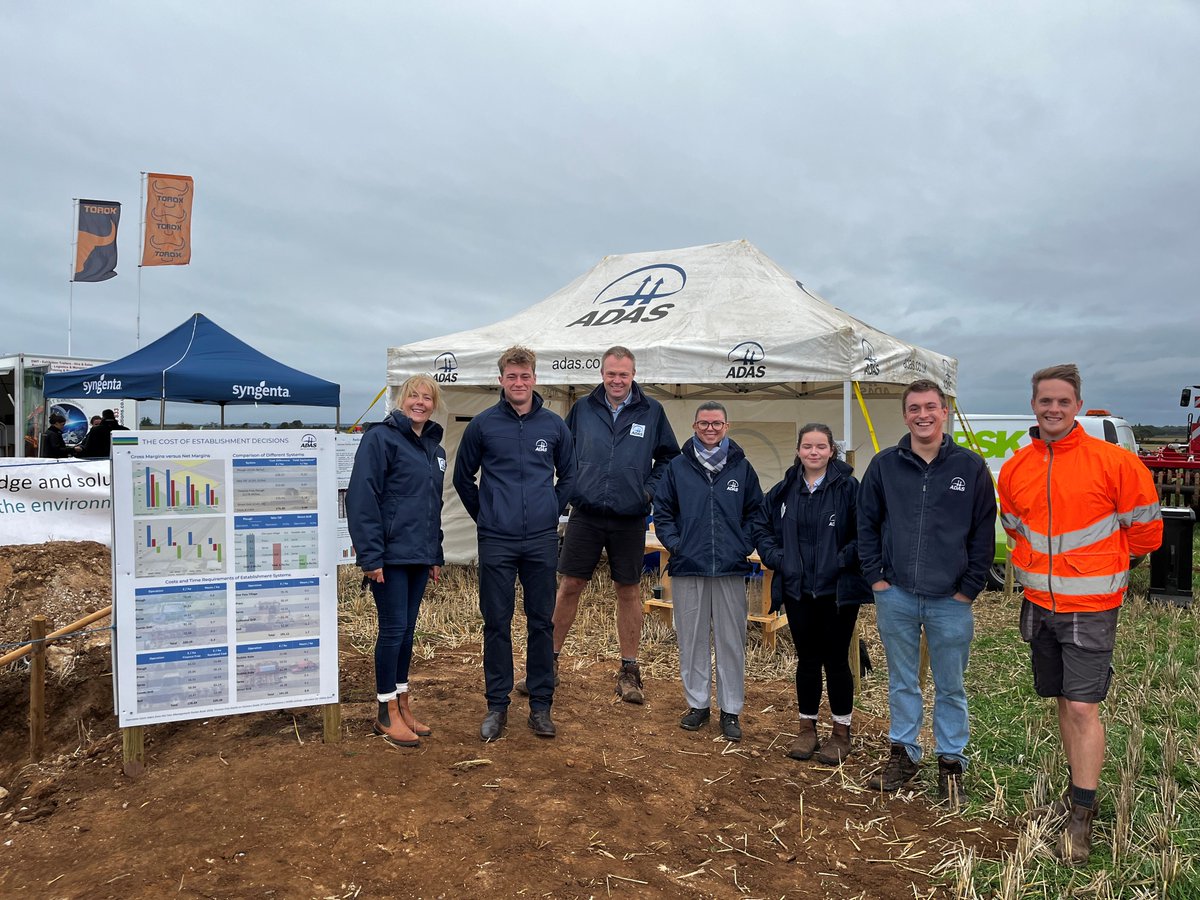 ADASGroup's tweet photo. Time for @TillageLive! 
If you're here, come take a look at what's happening below in our soil pit 🪱, learn about different water infiltration rates💧, and pick up some @BASISRegLtd points here to boot  🥾 https://t.co/8IIfbJwhwB