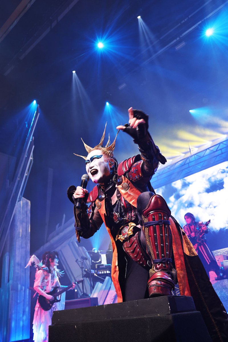oricon's tweet photo. 聖飢魔II🎤全国ホールツアー完遂

オフィシャルライブレポート✍️
https://t.co/4WUcIN6poj

療養中ゼノン石川和尚の“肉声”にも歓喜
次なる舞台は日本武道館2Day https://t.co/XWAKgKNuSs
