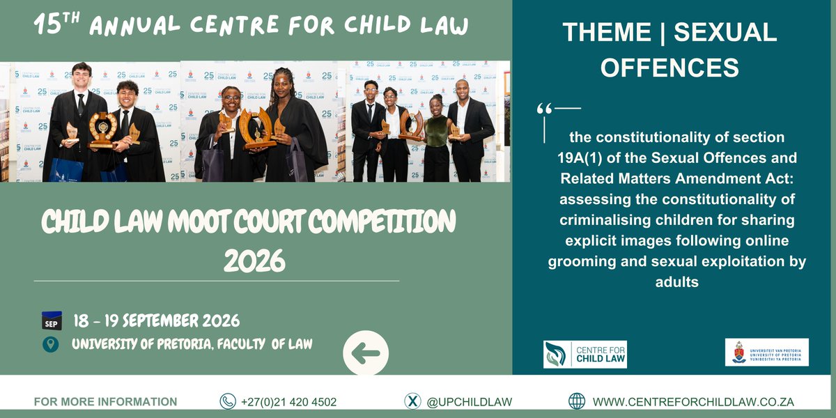 UPChildLaw's tweet photo. One day to go! 😁

We are delighted to welcome 16 participating universities as aspiring legal practitioners engage in meaningful legal arguments, sharpen their advocacy skills, and deepen their understanding of child law.

We look forward to an exceptional moot court experience! https://t.co/m21YyE0Jt9