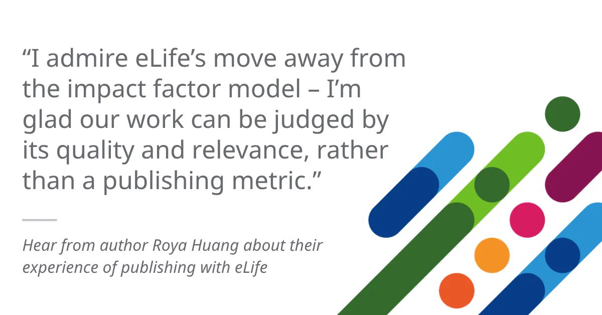 

“Science is better when we publish according to our values!” Hear from Neuroscience author Roya Huang about their experience of publishing their landmark paper. 