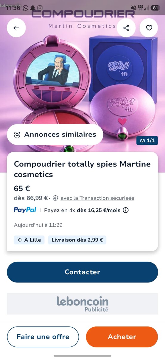 Levy_Script's tweet photo. Attention aux arnaques ! #compoudrier #martinecosmetics https://t.co/vKrHIXqqTL