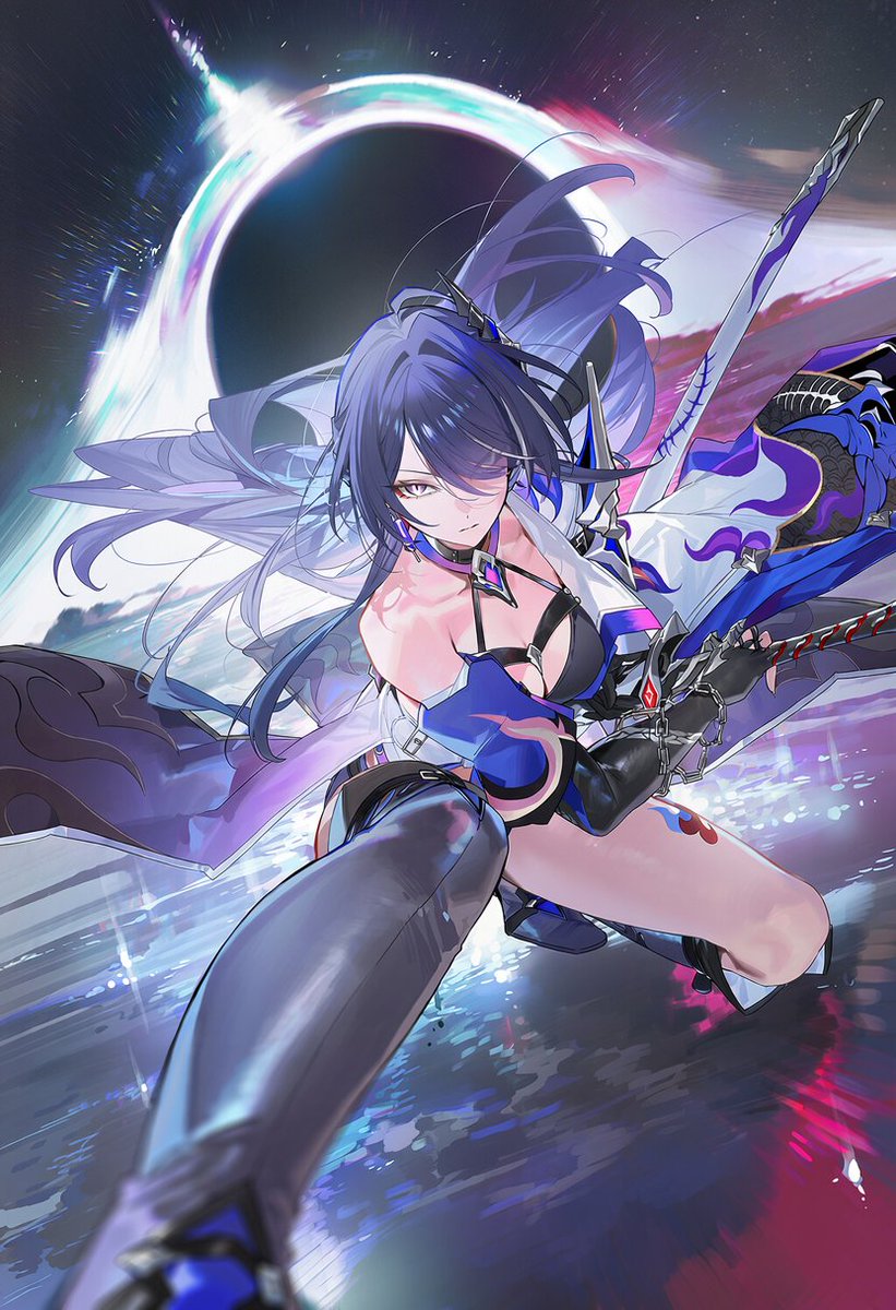 SINON_00v's tweet photo. 黄泉｜Acheron
#HonkaiStarRail https://t.co/d43VttqRW8