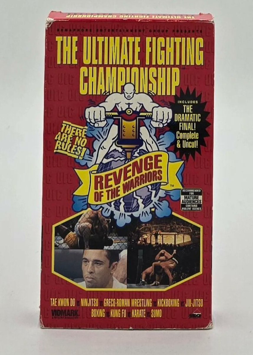 CelianVarini's tweet photo. Y a environ 28 ans j'ai prêté ma vhs de l'UFC 4 à un gars qui est aujourd'hui devenu une référence dans le MMA moderne.
Il m'a jamais rendu ma cassette.
Dois-je lui réclamer ?
#enlek #vhs #ufcIV #voleur :) https://t.co/rXQXP3HbKr