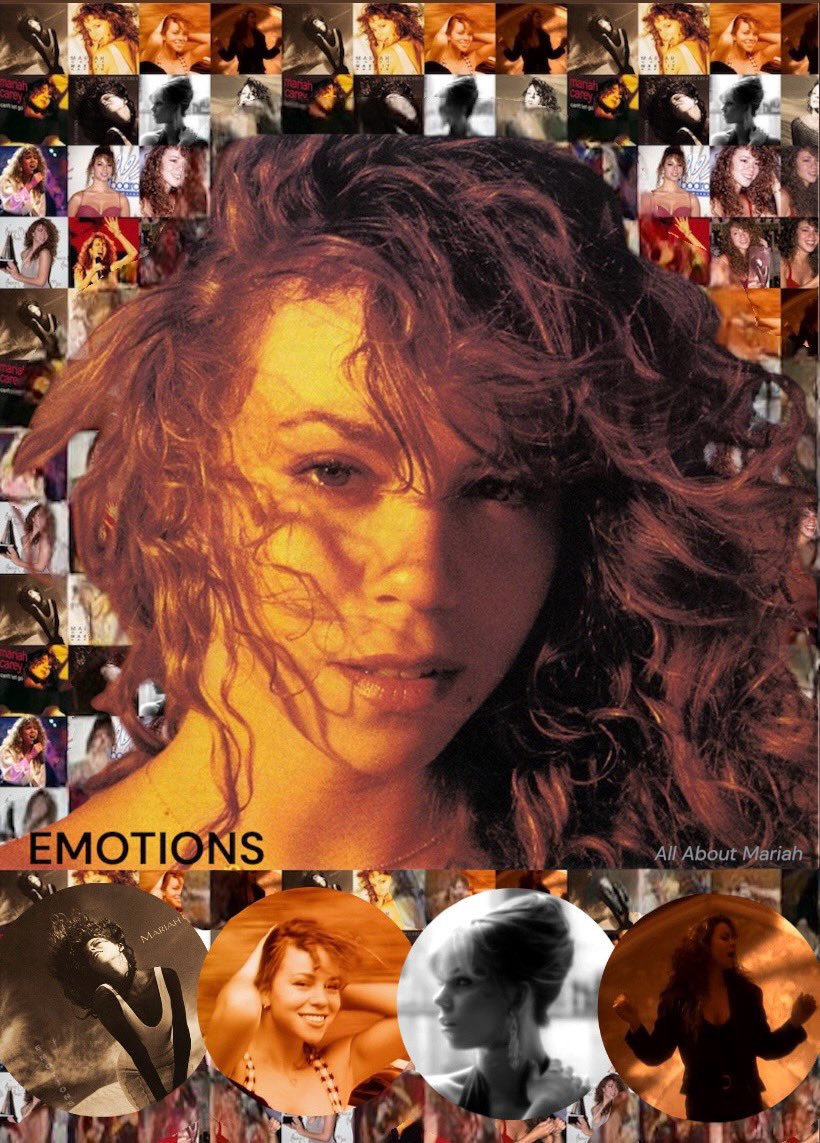 AllAboutMariah's tweet photo. "Emotions" was released on September 17, 1991.

What are your favorite songs from the album?

👑 @MariahCarey 
#Emotions35 ✍️🎙️🎶
#36YearsOfMariah 🦋 https://t.co/ph7rCCmjRs