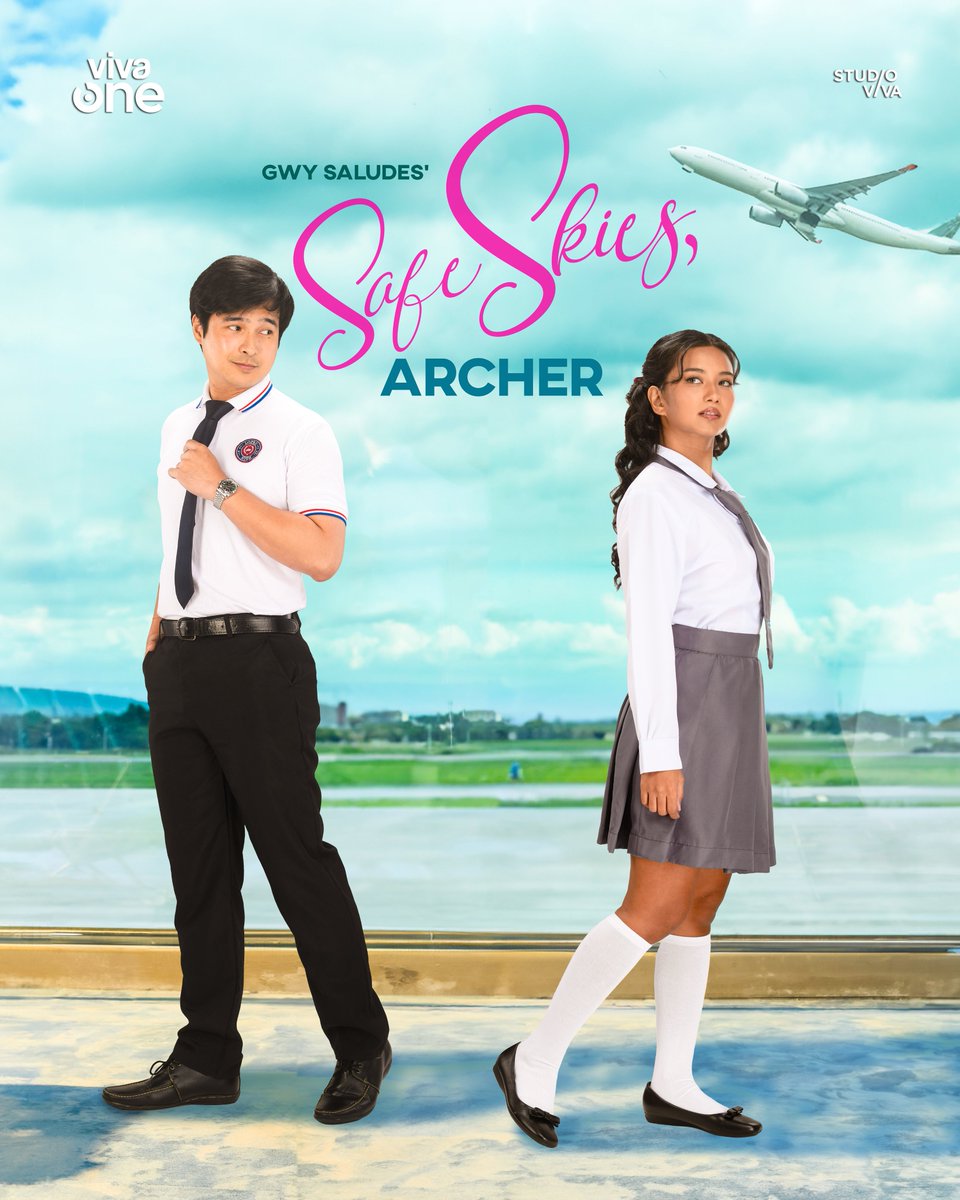 StudioVivaPH's tweet photo. Let’s fly again together and keep the strings attached! From the 2nd book of the University Series—Safe Skies, Archer.

Here’s Hiro and Yanna, aka HiYa, through all their yesterdays—a pilot who takes her to the sky and a flight attendant who knows how to keep things wild. https://t.co/gihVO3poSb