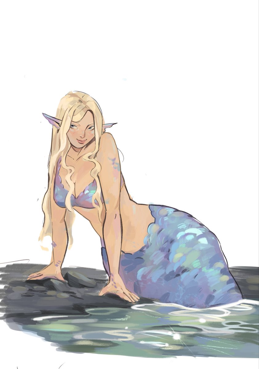 Byeebearr's tweet photo. Mermaid🌊
#mermaidart #fantasydrawing #digitalartㅤㅤㅤㅤ https://t.co/WqWu7fmSOa